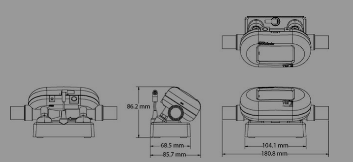 TSI4046流量計尺寸